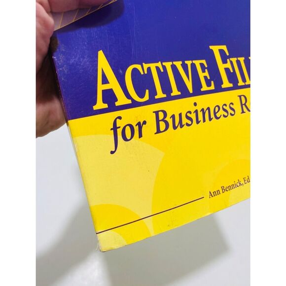 Active Filing for Business Records by Ann Bennick Softcover Educational Book - Picture 4 of 12